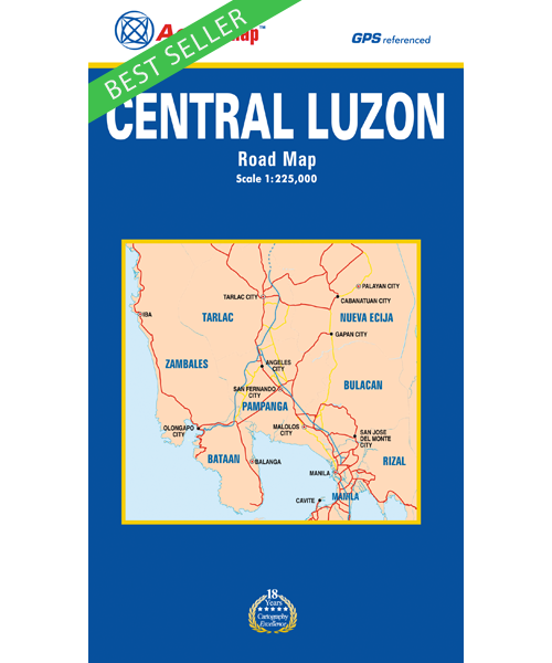 Central Luzon Road Map Accu Map